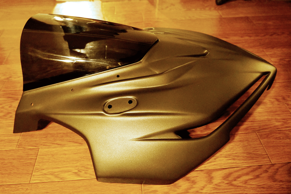 CBR400Rのフロントマスクをカスタムしたら、死ぬほどイケメンに
