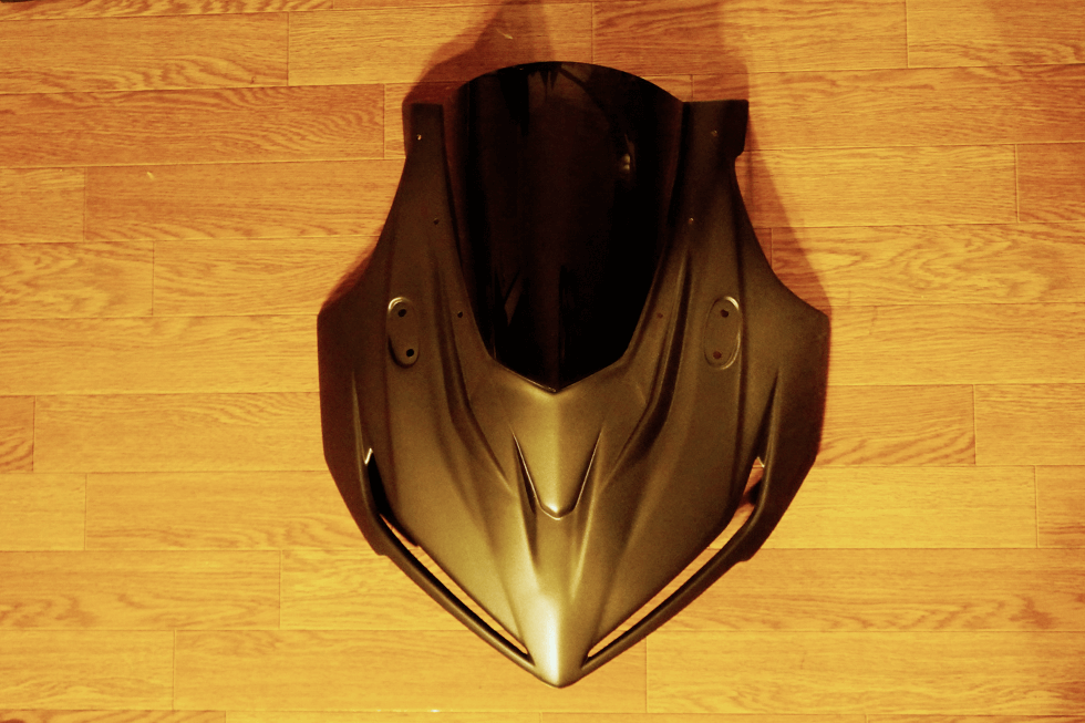 CBR400Rのフロントマスクをカスタムしたら、死ぬほどイケメンに