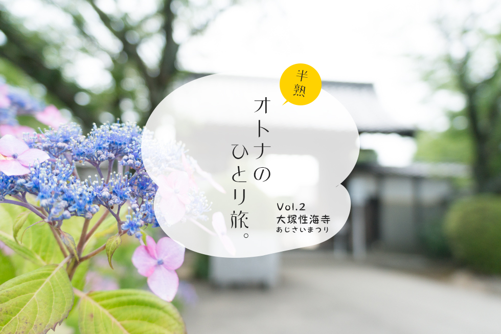 稲沢あじさいまつり!10,000株のあじさいを、1人でエンジョイ!