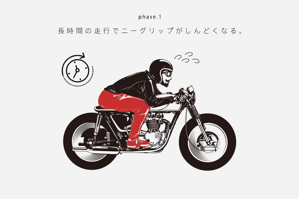 ロングツーリングの疲れの原因は 下半身 にあった 3つの対策で快適ロングツーリングを Haq Portal