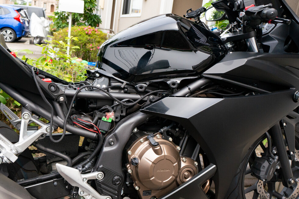 ゲートオープン！オークションで買った中古のETCをバイクに取り付けて