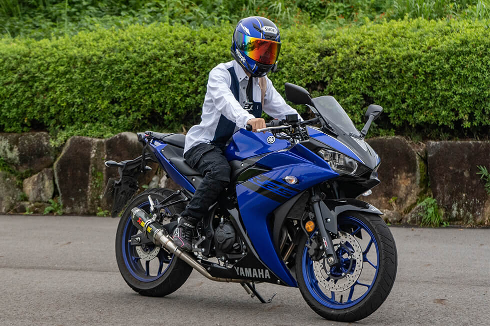 B0209 ヤマハ YAMAHA YZF-R25 250cc 普通自動二輪 バイク RG43J